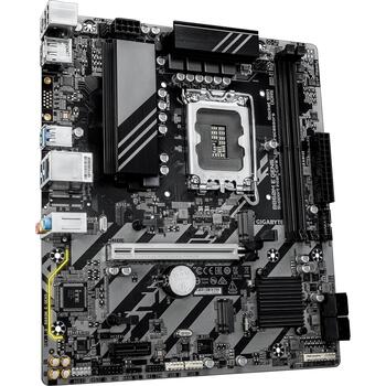 Gigabyte B860M E GEN5 mātesplate, LGA1851, DDR5, 4xSATA, atbalstītās saskarnes SATA, M.2, Gigabit Ethernet, 7.1 kanāli (B860M E GEN5)