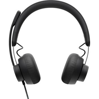 Logitech наушники 981-000875 40 мм, 1.9 м, 32 Ω, 2 микрофона, шумоподавление, USB Type-C, Binaural, UC (981-000875)
