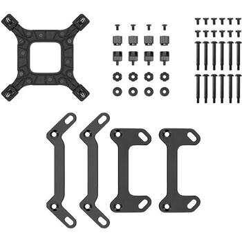 Deepcool šķidruma dzesētājs LD360 R-LD360-BKMSN-G-1, 120x120x25mm, 600-2400 RPM, 72,04 cfm, 3,48 mmH2O, 21 dB, ARGB (R-LD360-BKMSN-G-1)
