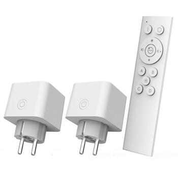Trust умная WiFi розетка стартовый комплект 71399 контроль энергопотребления 2.4GHz управление через приложение Белый (71399)