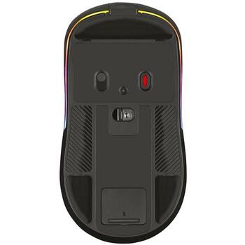 Tracer Spēļu pele TRAMYS47419, 10 000 DPI, 7 pogas, RGB apgaismojums, 650 mAh akumulators, RF 2.4 GHz, Bluetooth (TRAMYS47419)
