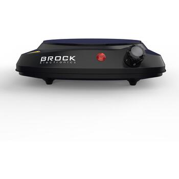 Brock HPI 3001 BK индукционная плита, 1200W, 1 зона, 17,5см, механическое управление, черный (HPI 3001 BK)