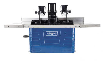 Frēzēšanas mašīna HF60, Scheppach, 5902106901, 1500 W, 0 - 40 mm vārpstas augstums, 610 x 360 mm galda izmērs, 11.500 - 24.000 apgr./min ātrums (5902106901)