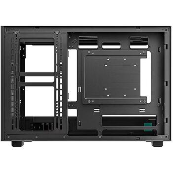 Deepcool CH260 datora korpuss Micro Tower R-CH260-BKNGM0-G-1, 2 x USB 3.0, 1 x USB-C, 1 x audio/mikrofons, 5.3 kg (R-CH260-BKNGM0-G-1)