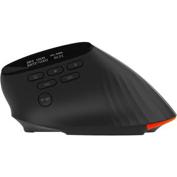 Acer Smart Fit vertikālā pele HP.EXPBG.020, 8000 dpi, Bluetooth 5.0, 10 pogas, optiskā, ergonomisks dizains (HP.EXPBG.020)