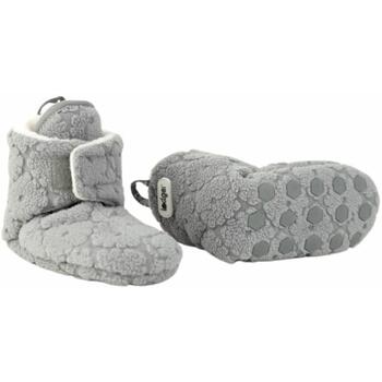 Lodger Slipper Folklore Fleece тапочки SL 629_12-18, 12-18м, 100% полиэстер, серый, Velcro, нескользящая подошва (SL 629_12-18)