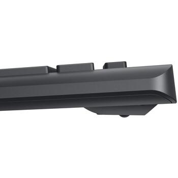 Клавиатура и мышь Dell KM3322W 580-AKFZ, 2.4 GHz, 10 м, 3 кнопки, 1000 DPI, черный, батареи в комплекте (580-AKFZ)