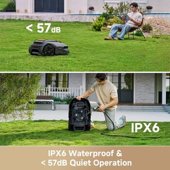 Mova zāles pļāvējs robots MXXM3100, 1000m², 20cm, akumulatora, 3A, 60h, 150 zonas, IPX6, 57dB (MXXM3100)