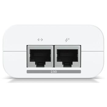 Ubiquiti UACC-PoE+-2.5G, strāvas adapteris, 48 V, 30 W, 2x2.5G, 0.75 A, 0.65 A, 10-1000 Mbit/s, RoHS, CE, FCC (UACC-PoE+-2.5G)