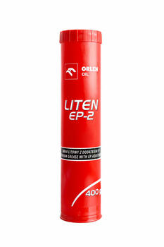 Orlen смазка Liten EP-2 QFG171S40, 0.4 кг, NLGI 2, DIN 51 502 K2N-30, ISO 6743-9 CCHA-2, от -30°C до +140°C, водостойкая (QFG171S40)