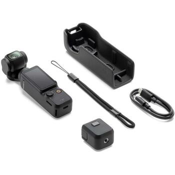Dji камера Pocket 3 CP.OS.00000301 1-дюймовый CMOS, 3840x2160, 2-дюймовый дисплей, 2 x цифровое увеличение, 1300 мАч батарея, WLAN (CP.OS.00000301)