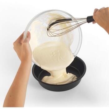 Salter BW125511EU7 Bakes 3 daļu apaļo cepšanas formu komplekts, 12/16/18cm, 220°C, nepiedegošs, oglekļa tērauds (BW125511EU7)