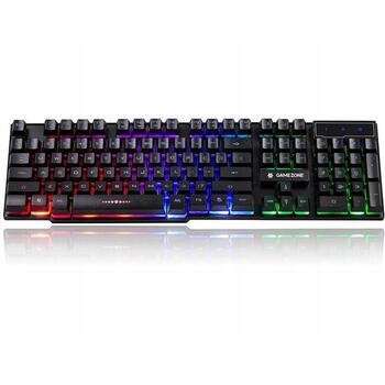Tracer клавиатура GameZone LoCCar TRAKLA46651, 1.3m, 12 мультимедийных клавиш, RGB подсветка (TRAKLA46651)
