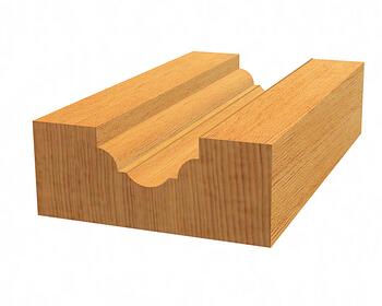Daudzprofilu frēze HM R=2,4mm, l=13mm,kāts 8mm, Rokas frēzēm, malu frēzēm VIRSMAS PROFILĒŠANAS FRĒZE STANDARD FOR WOOD, 2608628398, BOSCH (2608628398)