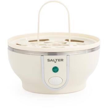 Salter Варка яиц EK6692CRMVDE, 450W, 7 яиц, мягкие/средние/твердые, индикаторные лампы, пробойник для яиц (EK6692CRMVDE)