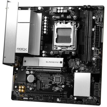 Mainboard|ASROCK|AMD B850|Socket AM5|micro ATX|RAM DDR5-SDRAM|2xSlots|Wi-Fi Yes|Bluetooth Yes|1xNumber of M.2 (M) slots|B850MROCKWIFI (B850M ROCK WIFI)
