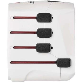 Emos Путевой адаптер P0056N, 250 V~/ 7 A max., 6 типов розеток, 3 типа вилок, белый (P0056N)