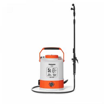 Akumulatora smidzinātājs SET DSA 5Li DAEWOO, 16V, 2,5Ah, 5l, 2,1l/min (DSA 5Li)