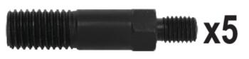 Yato ручной заклепочник YT-36012, 200mm, 2.4-4.8mm, алюминиевый корпус, губки CrMo, рукоятка из углеродистой стали с ПВХ, 3 губки (YT-36012)