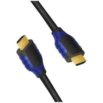 Logilink HDMI кабель CH0061, 1 м, HDMI тип A мужской на HDMI тип A мужской, HDMI 2.0, 4K 4096x2160, 3D, Ethernet (CH0061)