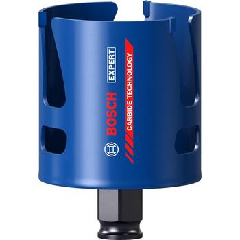Bosch Construction caurumu zāģis 2608900467, 64mm, karbīds, HEX, sausai urbšanai, kokam, 1gab (2608900467)