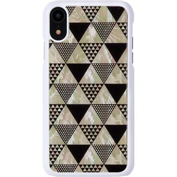 Ikins telefona vāciņš iPhone XR K1712H, balta krāsa, polikarbonāts, aizmugurējais, izgriezums kamerai (K1712H)