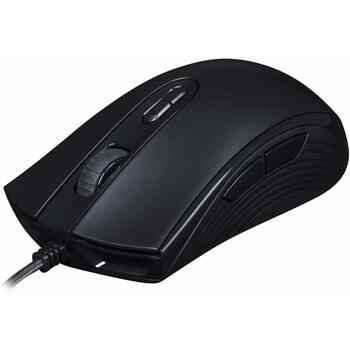 HyperX Pulsefire Core HX-MC004B 4P4F8AA, optiskā spēļu pele, 6200 DPI, 7 pogas, USB, melna, RGB apgaismojums, 1000 Hz, 220 ips (4P4F8AA)