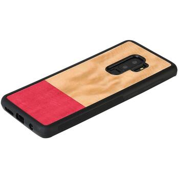 Man&Wood чехол для смартфона M6145B, 75x161x9mm, 30.6g, натуральное дерево, поликарбонат, совместим с Samsung Galaxy S9 Plus (M6145B)