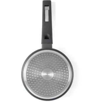 Salter Alto кастрюля BW14718, 16см, алюминий, серый, с крышкой, 8см высота, совместима со всеми плитами (BW14718)