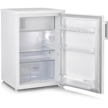 Severin Ledusskapis TKS 8847, 107l, 13l, 39dB, D, 120l, 2kg/24h, N-ST, balta, plaukts pudelēm, VEGGIBOX (8847)