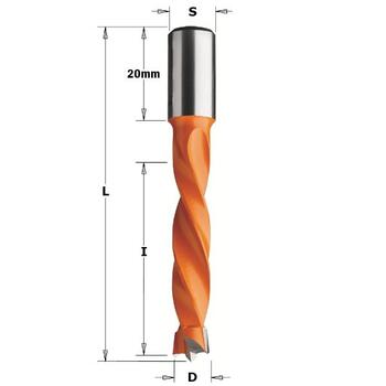 CMT Саморез по дереву 309.040.11, 4x43x70mm, S=10x20mm, HM RH (309.040.11)