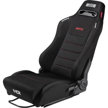 Next Level Racing sacīkšu simulatora krēsls ERS3 NLR-E066, 62 cm, 58 cm, 92 cm, 150 kg, suede, poliuretāna āda (NLR-E066)