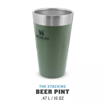 Stanley® The Stacking Tumbler 2802282057, 0,47л, нержавеющая сталь, зеленый, тепло 45мин, холод 4ч, со льдом 15ч (2802282057)
