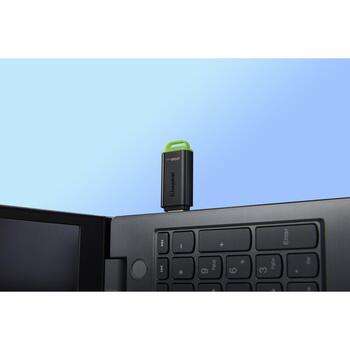 Kingston USB флешка DTXG2/256GB, 256 ГБ, USB Type-A, черный, кольцо для ключей, форма: крышка, USB 3.2 Gen 1 (DTXG2/256GB)