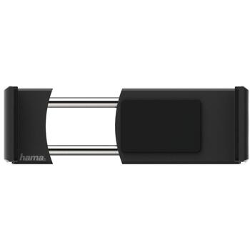 Hama 00178222 Flipper Uni держатель для смартфона, черный, поворот 360°, крепление зажим, для вентиляционной решетки, 5.5–8 см (00178222)