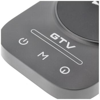 Gtv настольная лампа LB-BRE8W-11, 8Вт, 400лм, 3-CCT, 220-240В, IP20, беспроводная зарядка, USB, черный/золотой, диммер (LB-BRE8W-11)