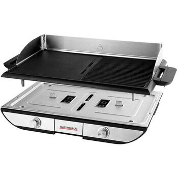 Gastroback 42523 Advanced Pro BBQ, электрический настольный гриль, 2300 Вт, 1500 см², 2 поверхности, 90-240°C (42523)