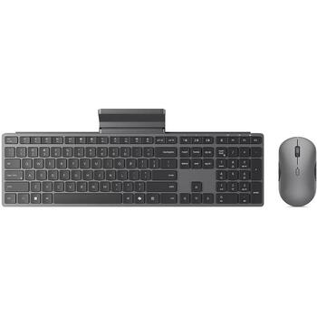 Lenovo 700 Modern Multi-Device bezvadu tastatūras un peles komplekts GX31S04959, Bluetooth, ASV, Luna Grey, pilna izmēra (GX31S04959)