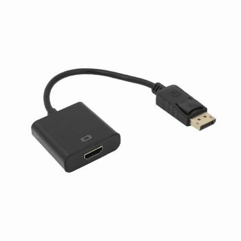 Sbox Адаптер AD.DP-HDMI, 0,13м, 1080P, DP M, HDMI F, черный (AD.DP-HDMI)