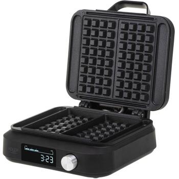 Adler Vafeļu cepējs AD 3087, 2200 W, 2 vafeles, Beļģu, LED displejs, regulējams termostats, nelīpošs pārklājums (AD 3087)