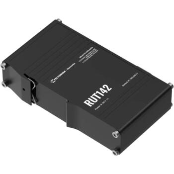 Teltonika беспроводной маршрутизатор RUT142 RUT142000000, 802.11n, 10/100 Mbit/s, 1 RJ-45 порт, поддержка VPN, алюминиевый корпус (RUT142000000)