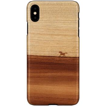 Man&Wood Чехол M7761B, 6.5, натуральное дерево, поликарбонат, С изображением, Apple iPhone XS Max (M7761B)