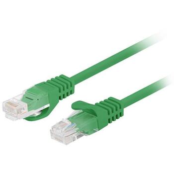 Lanberg Patchcord CAT.5E UTP 1.5M fluke passed 10-pack, Green | PCU5-20CC-0150-G (PCU5-20CC-0150-G)