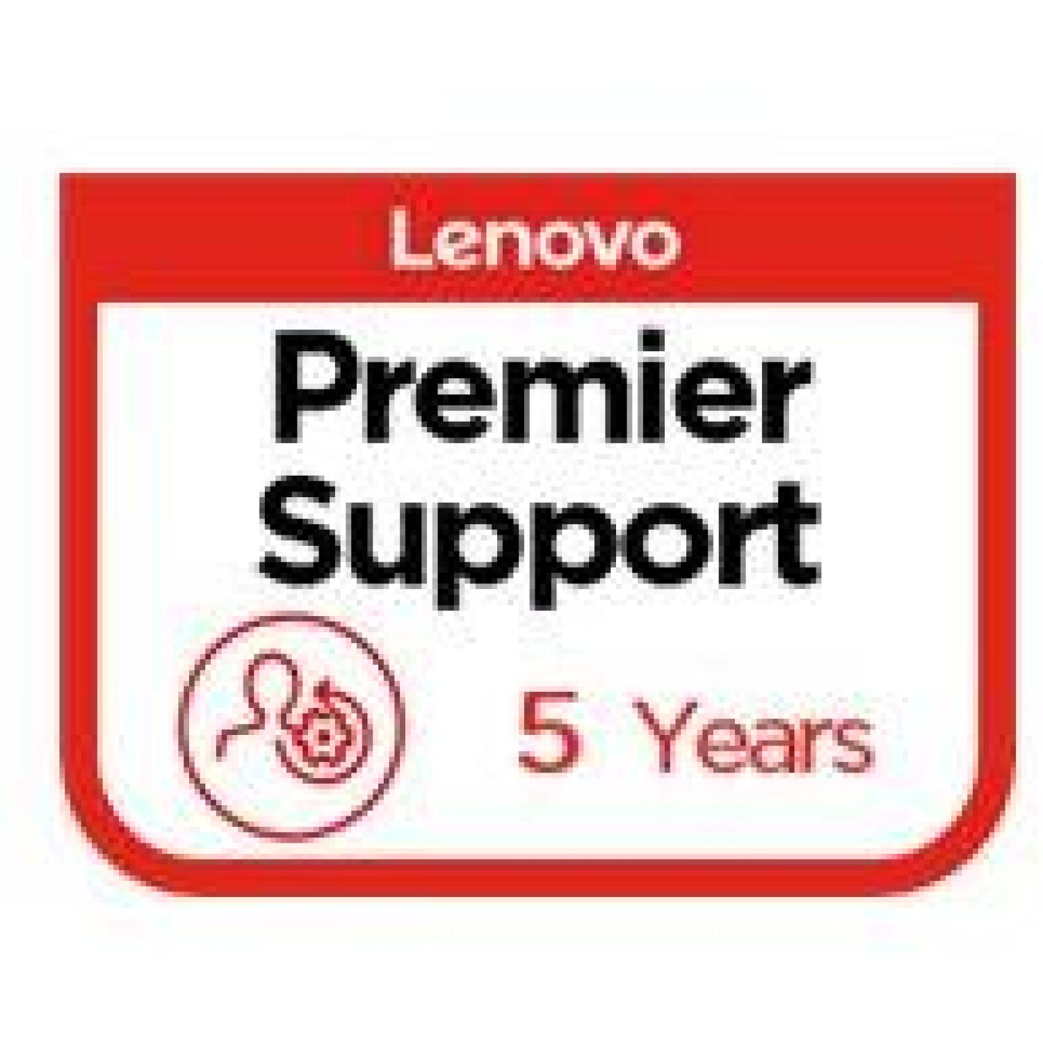 Lenovo Гарантия 5Y Premier Support 5WS0W86668, 5 лет, на месте, запчасти и работа, ThinkStation P520 (5WS0W86668)