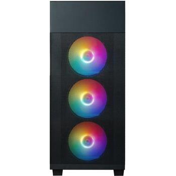 Zalman Корпус для компьютера S5 NEO Black, S5 NEO Black, 7.5кг, 456x215x490мм, 2x3.5/2.5, 2x2.5 SSD, ATX/mATX/Mini-ITX, 7 PCI (S5 NEO Black)