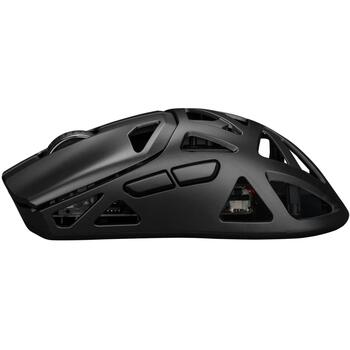 White Shark DAGONET-2 BLACK WGM-5019, bezvadu spēļu pele, 24000 DPI, 1000 Hz, 6 pogas, 50 g, Bluetooth, 2.4 GHz, USB, 300 mAh (DAGONET2-B)
