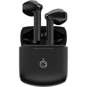 Manta Bezvadu austiņas MTWS010B, Bluetooth 5.3, 10m, 20-20000Hz, 6h, Iebūvēts mikrofons, Aktīvā trokšņu slāpēšana (MTWS010B)
