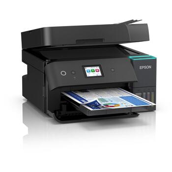 Epson Многофункциональный принтер EcoTank L6390 C11CL40405, 4-ink, A4, Wi-Fi, 1200 x 2400 dpi, ADF, Duplex (C11CL40405)