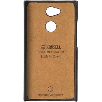 Krusell Sunne Cover Sony Xperia L2 vintage black, 61247, 14 см, кожа, задняя крышка, защита от царапин, пылезащитный (61247)