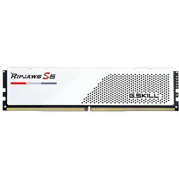 G.Skill память DIMM F5-6000J3040F16GX2-RS5W 32 ГБ, DDR5, 288-pin, 4800 MT/s, 1.35 В, 40, 2 x 16 ГБ, XMP 3.0, белый (F5-6000J3040F16GX2-RS5W)